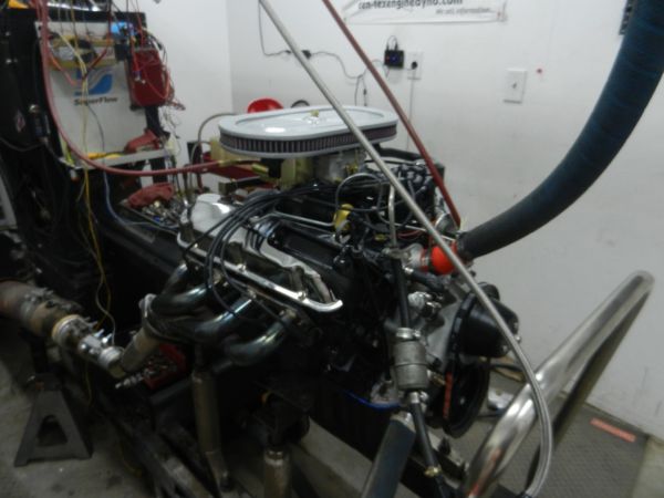 Engine on Dyno